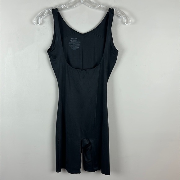 SPANX Womens Power Conseal-Her Open-Bust Bodysuit Black Size Medium Shapewear - Picture 2 of 12